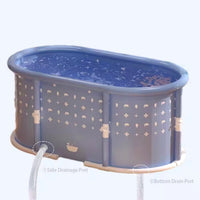 Portable Cold Plunge Tub Built for Ice Baths, Foldable Design, 6-Layer Insulation, 60-Minute Temp Hold